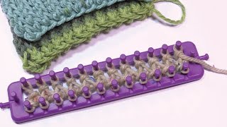 Loom Knitting Cast Off  Stretchy Version  BEGINNER [upl. by Salamone18]