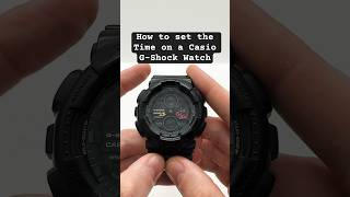 How to set the time on a Casio F91W Watch  Set Time on Casio Watch with three Buttons casio [upl. by Mansur]