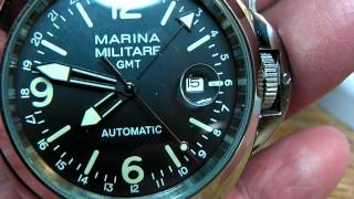 Parnis Marina Militare GMT Automatic [upl. by Gemmell]