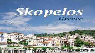 Skopelos Greece 4k [upl. by Lieno]