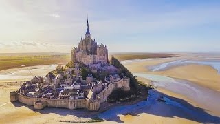 Exploring Incredible ISLAND MONASTERY Mont SaintMichel France [upl. by Aicnarf]