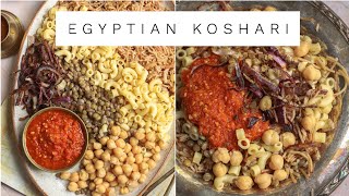 Egyptian Koshari Recipe Kushari [upl. by Rednasxela]