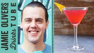 Cosmopolitan Cocktail  Simone Caporale amp Jamie Oliver  Food Tube LIVE [upl. by Nuriel]