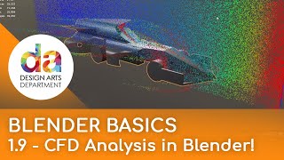 Blender Basics 19  Computational Fluid Dynamic Testing in Blender [upl. by Ayikin]