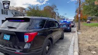 Cohasset MA PD Police Car Tour and Features [upl. by Enirolf]