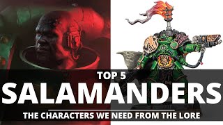 TOP 5 SALAMANDERS WE NEED FROM LORE TO THE TABLE TOP [upl. by Nylasoj74]