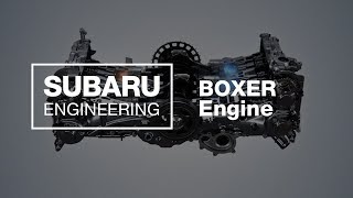 SUBARU BOXER Engine Explained 2018 Updated [upl. by Feliza]