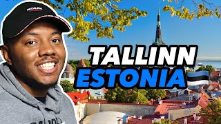 AMERICAN REACTS To Tallinn Estonia [upl. by Eiramanel]